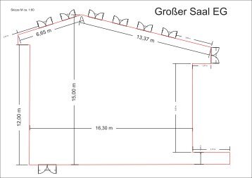 Stadtsaal Detailplan - Waidhofen an der Thaya