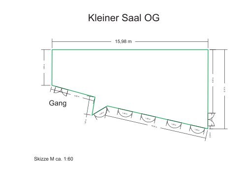 Stadtsaal Detailplan - Waidhofen an der Thaya