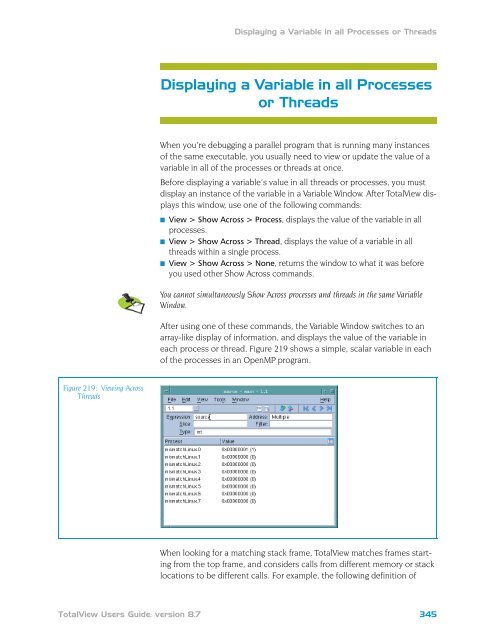 TotalView Users Guide - CI Wiki