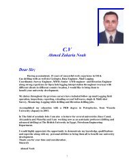 Ahmed Zakaria Noah Dear Sir; - The American University in Cairo