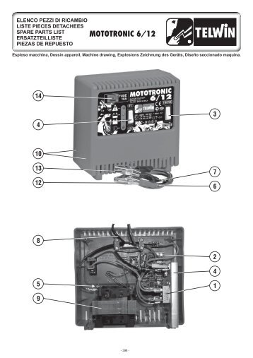 MOTOTRONIC 6/12 - Telwin