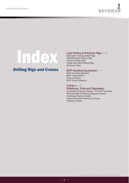 Drilling Rigs and Cranes - Lagoa America