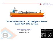 The flexible solution – I.M. Skaugen's fleet of Small ... - Digital Ship