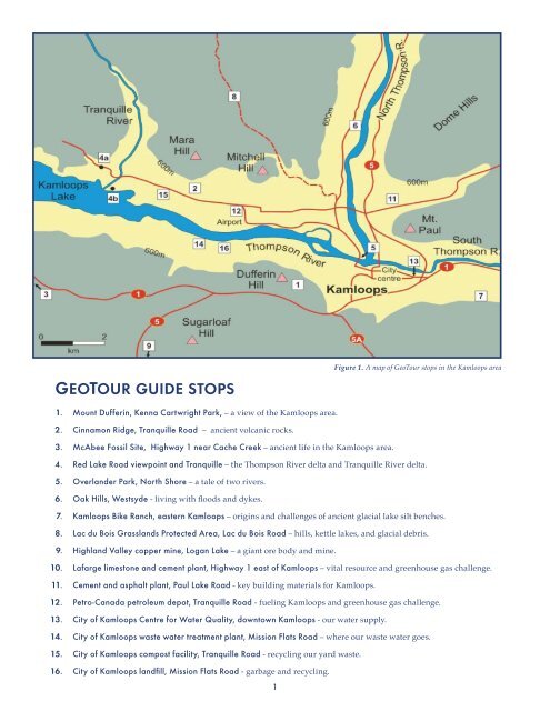 GEOTOUR GUIDE - City of Kamloops