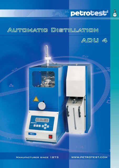 catalog 98-1210 - Automatic Distillation - ADU4