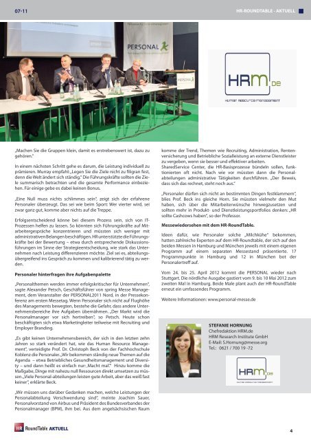 AKTUELL - hr roundtable