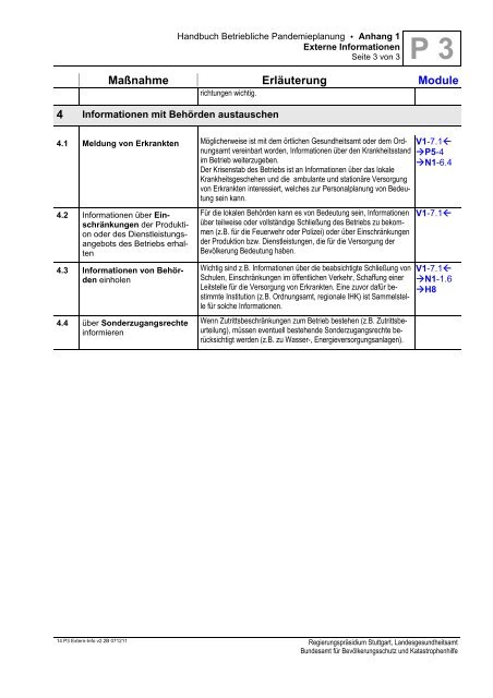 Handbuch Betriebliche Pandemieplanung - Deutsche Gesetzliche ...