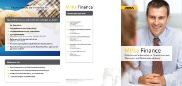Was ist Mirka Finance und welche Ziele verfolgen wir damit?