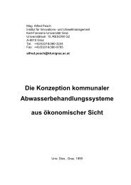 Die Konzeption kommunaler Abwasserbehandlungssysteme aus ...