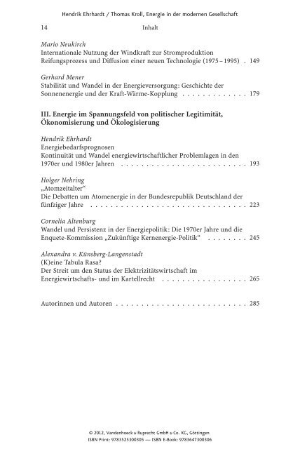 und Leseprobe (PDF) - Vandenhoeck & Ruprecht