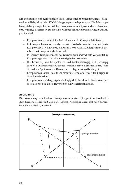 Metakompetenzen und Kompetenzentwicklung - ABWF