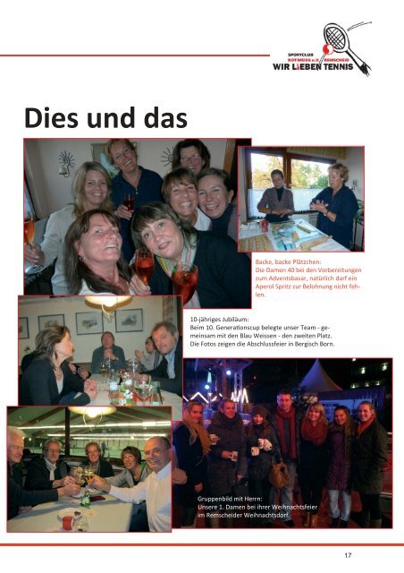 Clubzeitung 2, 2011 - Rot Weiss remscheid