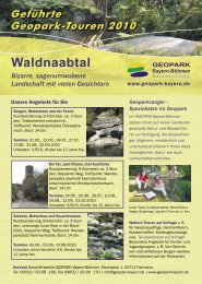 Waldnaabtal - Geopark Bayern-Böhmen