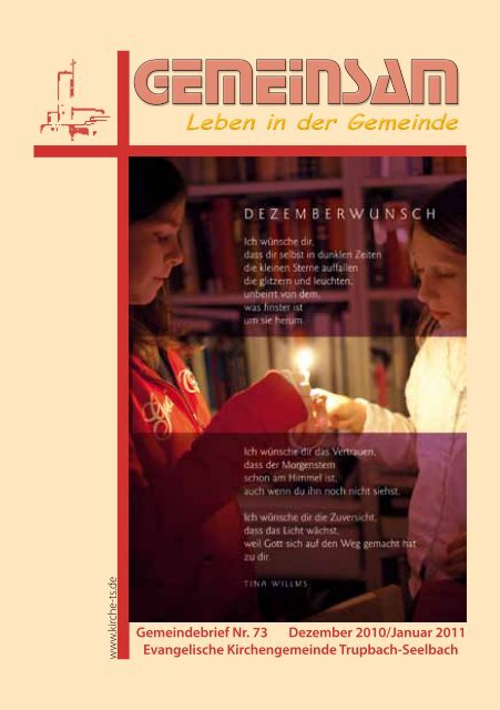 GEMEINsaM - Kirchengemeinde Trupbach-Seelbach