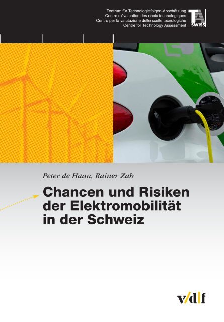 Chancen Und Risiken Der Elektromobilitat Vdf Hochschulverlag Ag