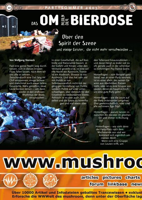 Reset!Ausgabe, September 2003 als pdf - Mushroom online