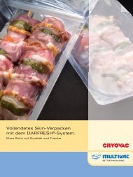 Vollendetes Skin-Verpacken mit dem DARFRESH®-System. - Multivac