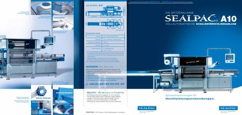 A10 Broschüre (Download) - SEALPAC GmbH