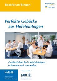 Perfekte Gebäcke aus Hefefeinteigen - MeisterMarken