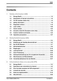 Safety Manual: CS620, CS650 - 2007