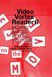 Video Vortex Reader II - Institute of Network Cultures