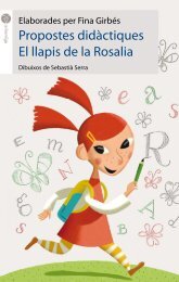 Propostes didàctiques El llapis de la Rosalia - Animal llibres