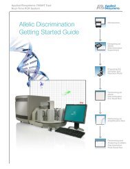 Allelic Discrimination - Applied Biosystems