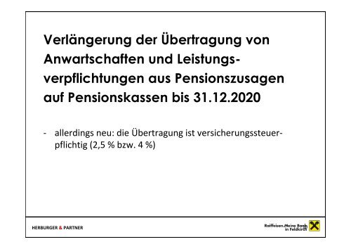 Budgetbegleitgesetz 2011 - Raiffeisenbank Feldkirch