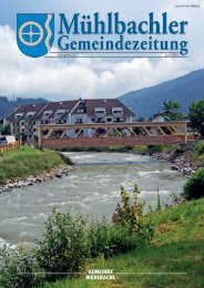 Gemeindezeitung Nr. 31 vom Juli 2012 (4,56 - Mühlbachl - Land Tirol