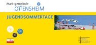 JUGENDSOMMERTAGE - Marktgemeinde Ottensheim