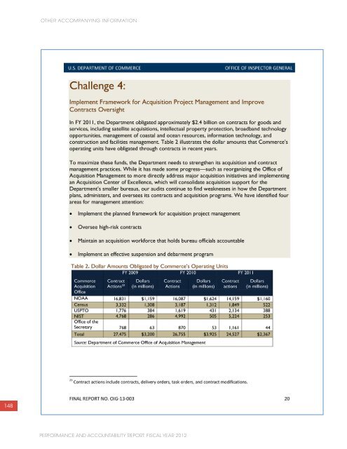 USPTO Performance and Accountability Report - U.S. Patent and ...