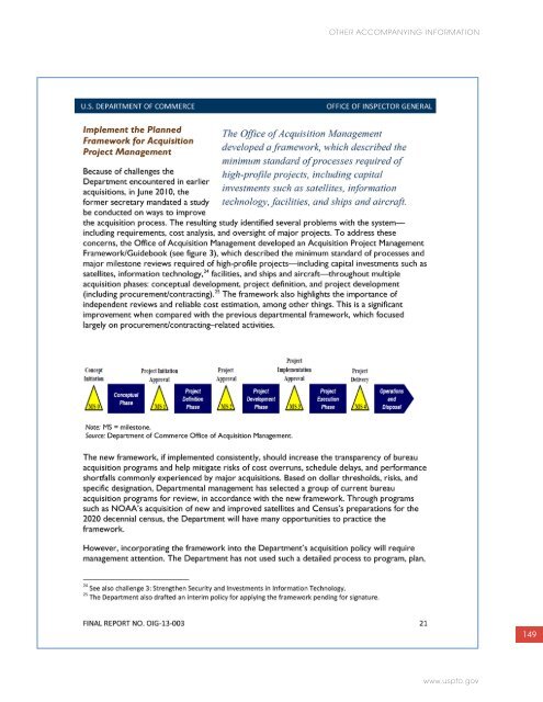 USPTO Performance and Accountability Report - U.S. Patent and ...