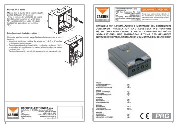 PRG - Cardin Elettronica