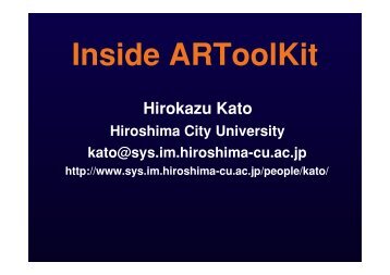 Inside ARToolKit