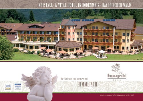 Unser neuer Hotelprospekt 2013 >> Download als PDF - Kristall und ...