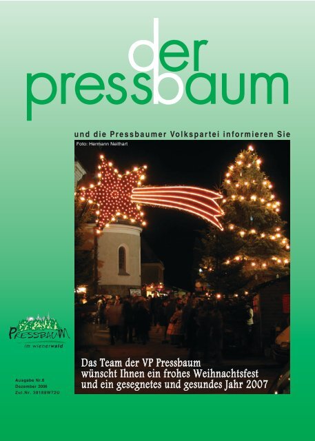 ÖVP-Zeitung der pressbaum Nr.6, 24 Seiten.qxp - Volkspartei ...
