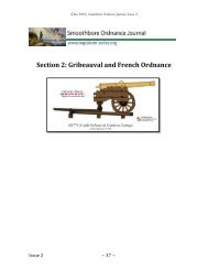 (Dec 2010) Smoothbore Ordnance Journal, Issue 2 - The Napoleon ...
