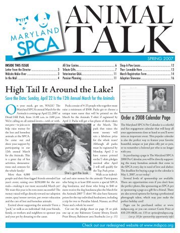 High Tail It Around the Lake! - The Maryland SPCA