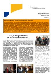 Regionalinfo Feldkirch - Lebenshilfe Vorarlberg