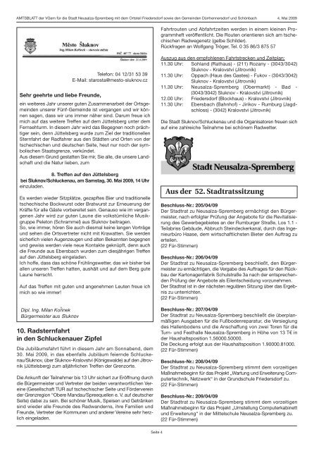 Mai 2009 - Neusalza-Spremberg