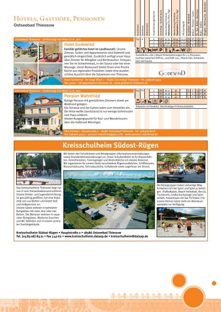 Mönchgut Katalog - Ostseebad Thiessow