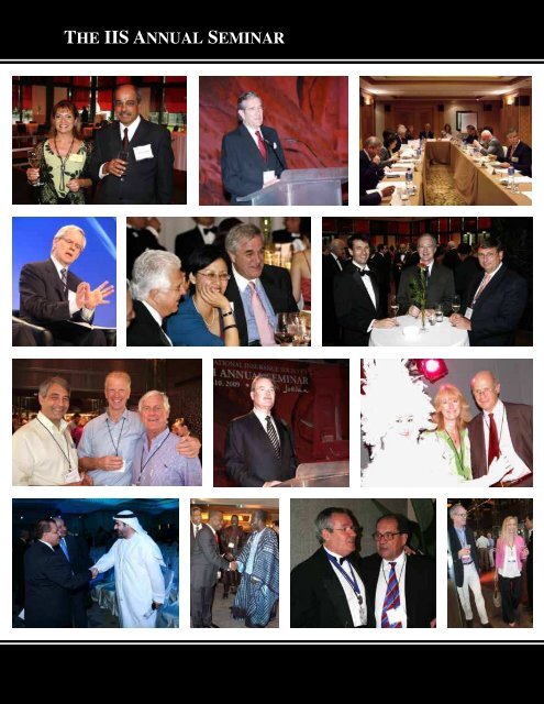 View the 2010 IIS Awards Ceremony Journal - International ...