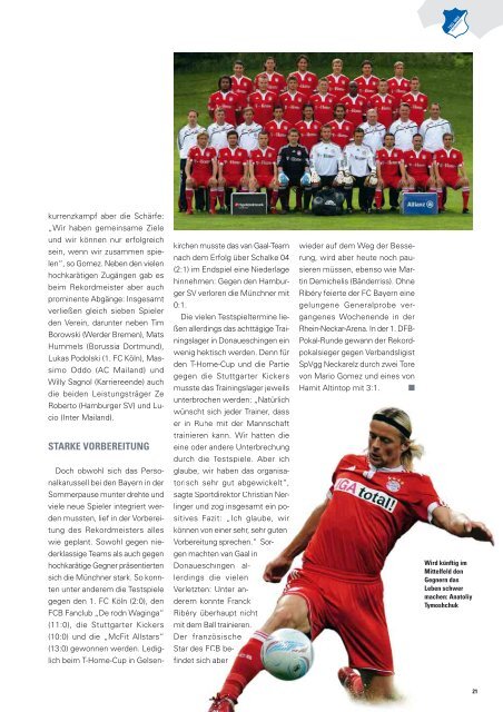 STADIONMAGAZIN - 1899 Hoffenheim