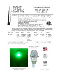 PEL-EX LED v4 - Point Lighting Corporation