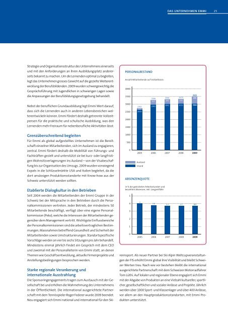 Geschäftsbericht 2009 - bei Emmi