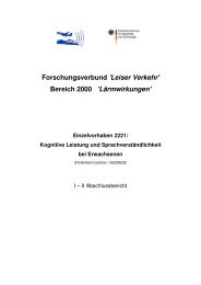 EA 2221 - Leiser Verkehr