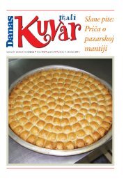 Prazna(?) pita - Danas