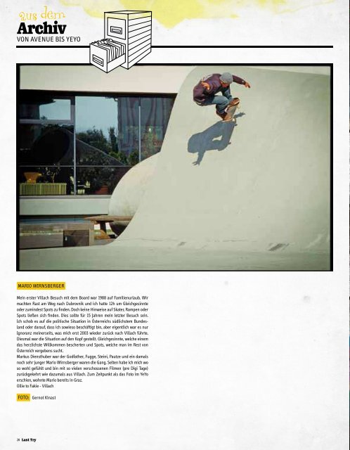 Last Try Magazine - Muckefuck Skateboards Tyrol