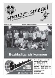 Bezirksliga wir kommen - Speuzer