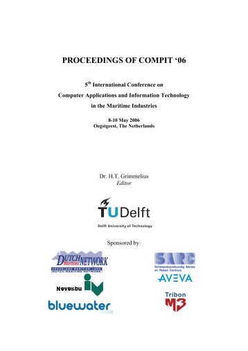 proceedings of compit '06 - Institut für Entwerfen von Schiffen und ...